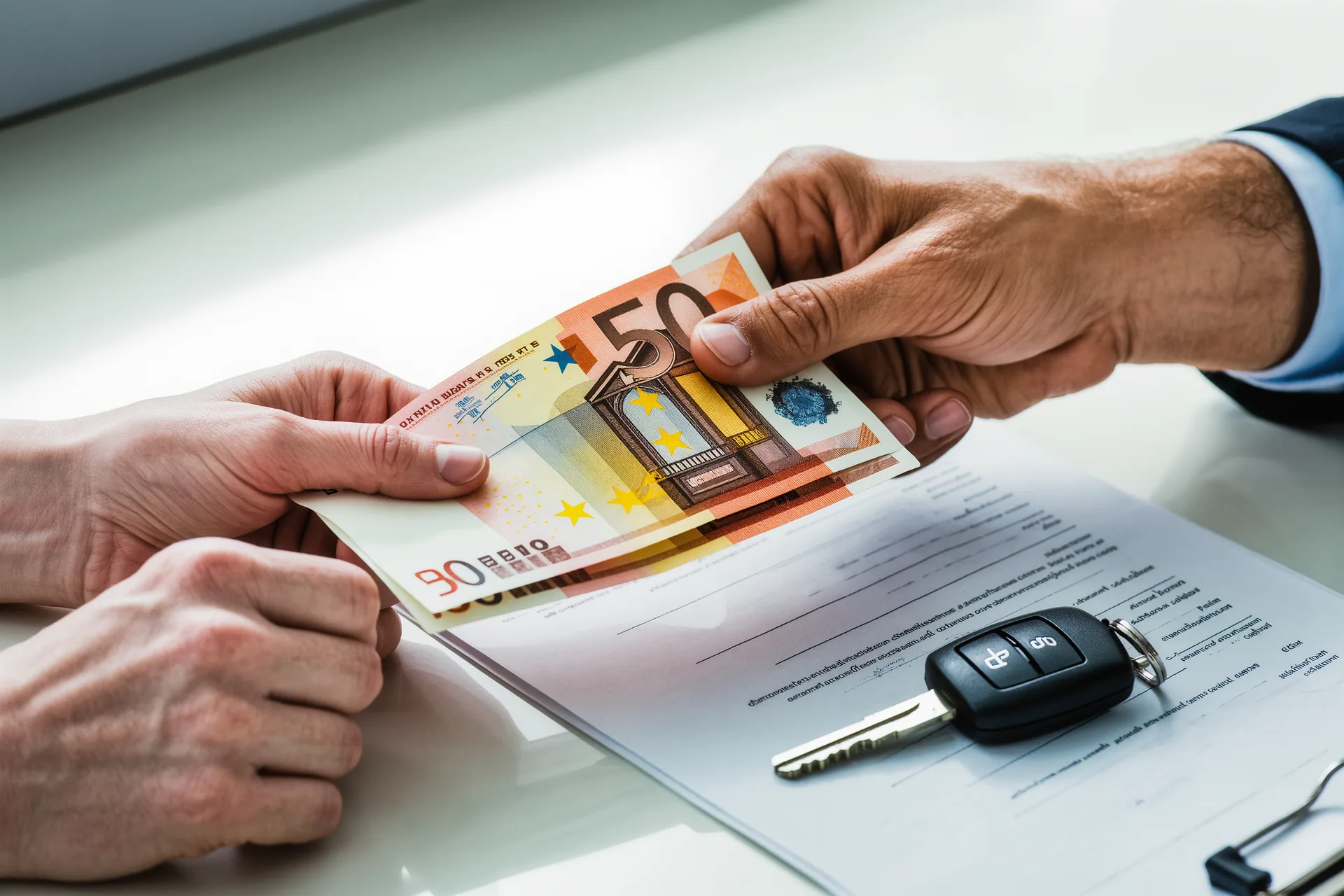 Auto sofort verkaufen — Barankauf mit Auszahlung am selben Tag